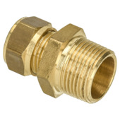 Sanivesk Knel Recht Overgang 12mmx1/2"M