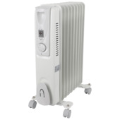 Oliegevulde Radiator 2000W Wit