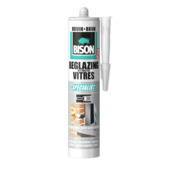 Bison beglazingskit bruin koker 290 ml