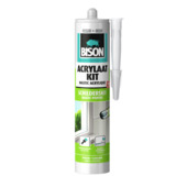 Bison acrylaatkit universeel koker grijs 300 ml
