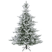 Everlands kunstkerstboom Grandis Fir besneeuwd 180 cm