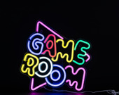 Neon wandlamp Game room 35,5x33,5cm