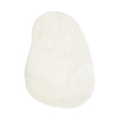 Vloerkleed Lola Silvie Softcreme 160x230 cm