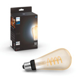 Philips Hue filament edisonlamp ST72 - warm tot koelwit licht 7W - E27