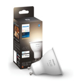 Philips Hue slimme lichtbron spot - warm with licht 5.7W - GU10 - met bluetooth