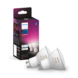 Philips Hue White en Color Ambiance GU10 2 stuks