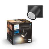 Philips Hue opbouwspot Runner zwart - warm tot koelwit licht 4.2W - 1 spot