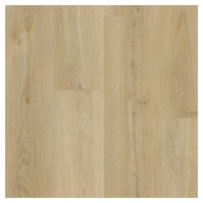 Click PVC Basic rechte stroken crème bruin eiken houtlook