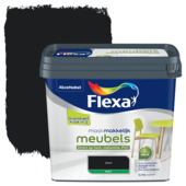 Flexa Mooi Makkelijk meubels primer & lak 2 in 1 mat zwart 750 ml