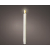 Led dinerkaars wit 2 stuks