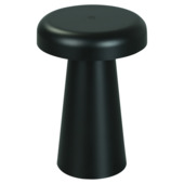Tafellamp Myco draadloos LED 3W USB oplaadbaar, zwart