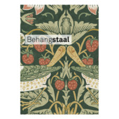 Behangstaal vliesbehang William Morris at Home Strawberry Thief Rich Groen (dessin 124234)