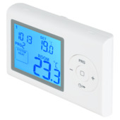 Sanivesk klokthermostaat Ibiza digitaal 2AAA programmeerbaar