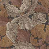 Vliesbehang William Morris at Home Acanthus Burnt Orange (dessin 124224)