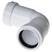 PPC bocht 90° 40 mm