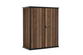 Keter Signature tuinkast walnut bruin 140 x 73,6 x 170,4 cm - 1400L