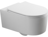 Atlantic hangend toilet Otis mat wit