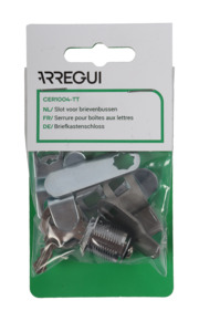 Arregui brievenbus slotset voor Arrequi en Brabantia brievenbussen
