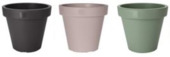 Bloempot diverse kleuren kunststof Ø 50 cm