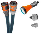 Gardena tuinslang textiel 15m Liano™ Xtreme (incl. sproeikop, koppelingen en kraanstuk)