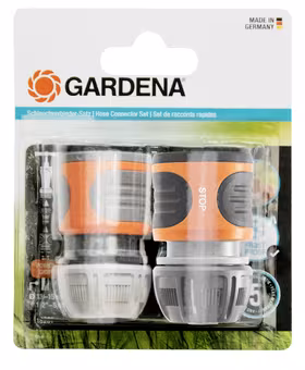 Gardena aansluitset slang 13-15 mm 1/2" 5/8"