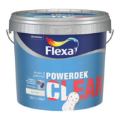 Flexa Powerdek Clean muurverf mat RAL 9010 gebroken wit 10 liter