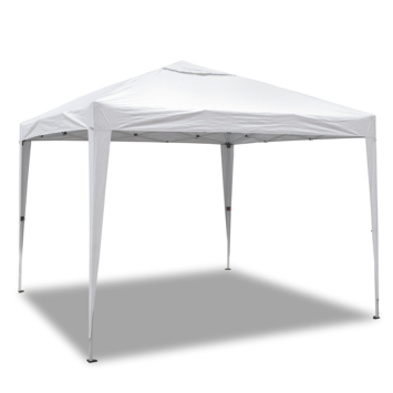 Handson partytent 2,95 x 2,95 m wit vierkant waterafstotend