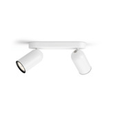 Philips Led opbouwspot | Rond | Pongee | Wit | 1x GU10 fitting Philips
