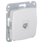 KARWEI Aurora UTP Wandcontactdoos CAT5 wit