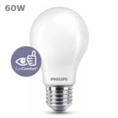 Philips LED peer E27 60W mat niet dimbaar