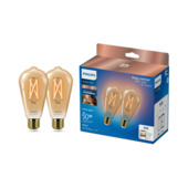 Philips smart LED edison filament 50W 2pack