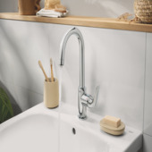 Grohe Wastafelmengkraan Swift L-size  met Waste Chroom