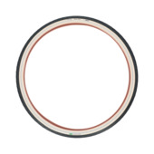 Dutch perfect buitenband 28 x 1.75 zwart/creme