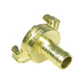 Gk-snelkoppeling dia 18-23 mm met slangtule (messing) op kaart