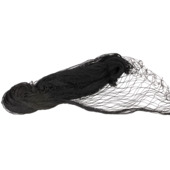 Tuinnet professioneel grofmazig zwart 5 x 4 m