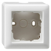 Gira ST55 Opbouwraam 1-voudig Wit