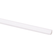 Binnenhoek lat grenen wit gegrond 11x11 mm lengte 270 cm