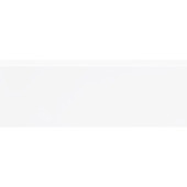 Hoge plint blok wit 1,2 x 7,9