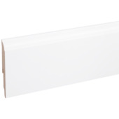 CANDO hoge plint kwartrond clip wit 1,9 x 12