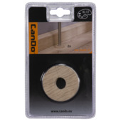 CanDo rozet KL17 hermitage eiken 2 stuks