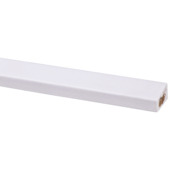 Glaslat hardhout 28x17 mm lengte 270 cm gegrond