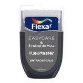 Flexa Strak op de muur Easycare kleurtester mat antraciet 30 ml