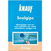 Knauf snelgips 2,5 kg