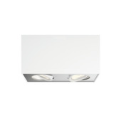 Philips Opbouwspot MyLiving Box LED Wit 2 x 4.5W