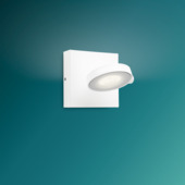 Philips wandspot Clockwork wit - Incl 1X LED 4W dimbaar
