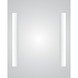 Plieger basic spiegel met verwarming en verlichting - 1 zijde - 60 x 80 cm