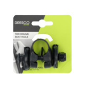 Dresco zadelstrop zwart