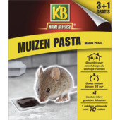KB muizenpasta met lokstation 4st