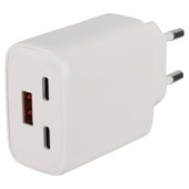 Q-Link thuislader Gan GC+PD+PD 65W wit
