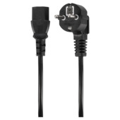 Q-Link voedingskabel schuko C13 2 meter